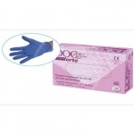 100 GUANTI NITRILE AZZURRO XL/9