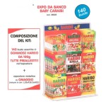 ESPOSITORE HARIBO BABY CARAIBI 140PZ.