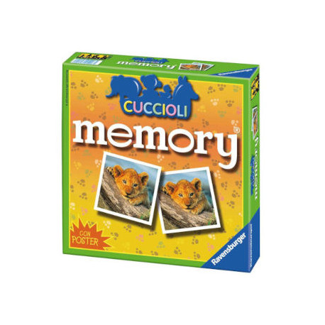 MEMORY DEI CUCCIOLI CON POSTER