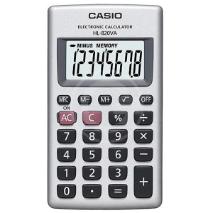 CALCOLATRICE HL-820VA TASCABILE CASIO