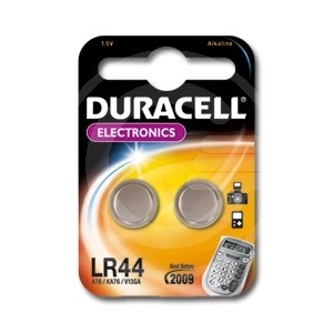 BATTERIA LR44  1,5 VOLT DURACELL