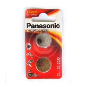 BATTERIA PANASONIC LITIO CR2025 2 PZ