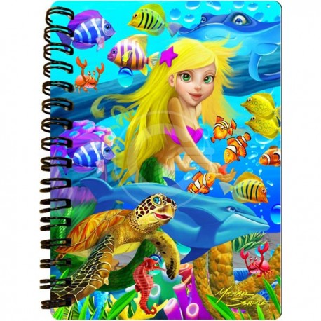 3D LIVELIFE JOTTERS - MERMAID MAGIC