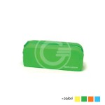 ASTUCCIO SQUADRATO VUOTO SILICONE FLUO