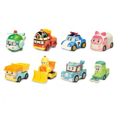 POLI VEICOLO DIECAST ASS. 8 PERSONAGGI 8