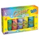 COLLA GLITTER ASSORTITA 120ML CONF 5 PZ