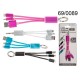 CAVO USB 2 IN 1 4 COLORI BLISTER