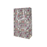 SHOPPERS TIROLESE GRIGIO 18X23+9+4 PLAST