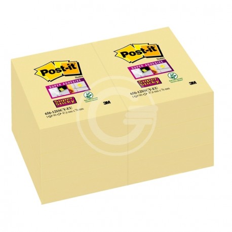 POST-IT 656-12SSCY GIALLO CANARY 27917