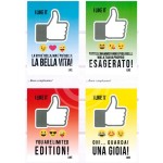 BIGLIETTI  COMPLEANNO AUGURI ''LIKE''