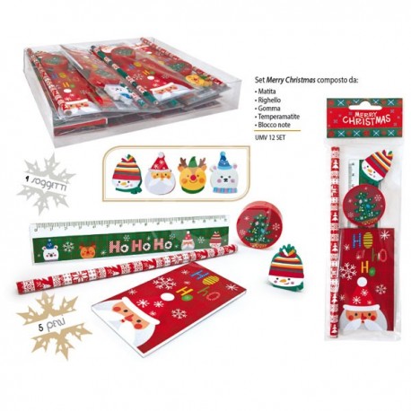 SET REGALO CHRISTMAS 5PZ