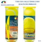 TUBO CON 3 PALLE TENNIS LUSSO 85218