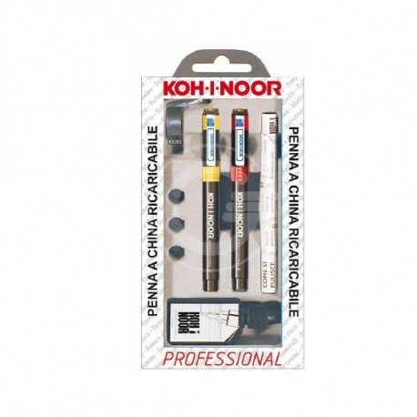 SET PROFESSIONAL PENNA 02+04+INCHIOSTRO