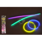 SET 3 BRACCIALETTI LUMINOSI FLUO