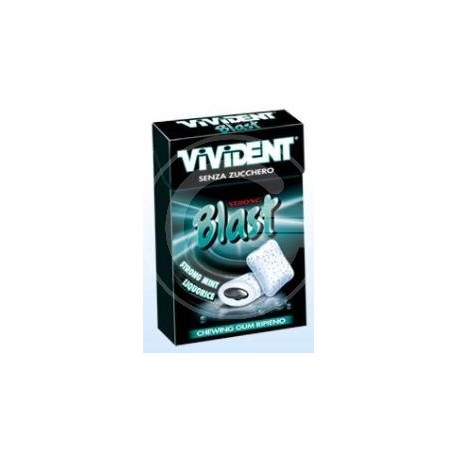 VIVIDENT BLAST STRONG MINT LIQUORICE