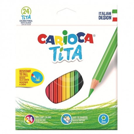 MATITA CARIOCA TITA CARTONE 24 PZ.