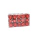 BOX 30 PALLE 6 CM LUCIDE ROSSO