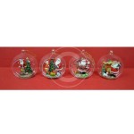 AMPOLLA DISPLAY BABBO NATALE 8 CM