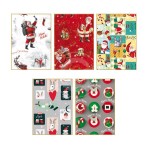 CARTA REGALO 100X140 SANTA CLAUS NAT