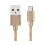 GRAB LILLI CAVO MICRO USB GOLD TEXTILE