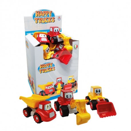 DISPLAY HAPPY TRUCKS 12PZ.