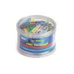 FERMAGLI COLORATI 60879 C/PLAST 2000PZ.