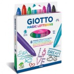 BLISTER GIOTTO MAGIC LETTERING 8PZ