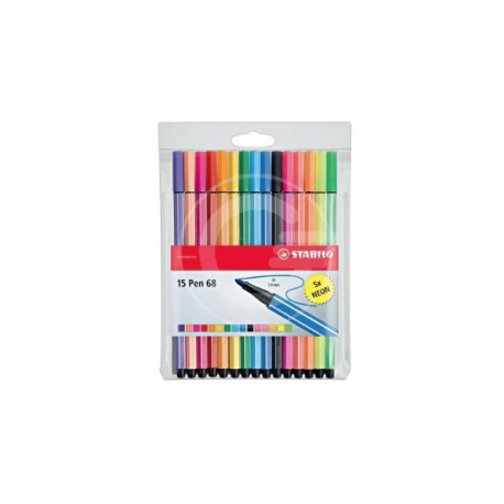 PENNARELLO STABILO PEN 68 ASTUCCI  FLUO