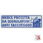 ETICHETTA SEGNALATORI ANTITACCHEGGIO