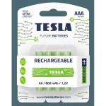 BATTERIA STILO AA TESLA RICARICABILE +