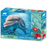 PUZZLE 48PZ. 3D KIDS DELFINO