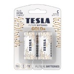 BATTERIA 1/2 TORCIA TESLA C GOLD+ LR14