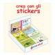 LIBRETTI CREA CON GLI STICKERS 40PZ.