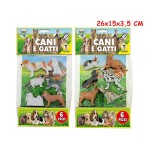 GEO NATURE - GATTI E CANI 6 PZ 4 ASS