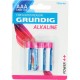 BATTERIE ALKALINE GRUNDIG MINISTILO AAA