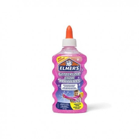 ELMER'S COLLA GLITTER LIQUIDA ROSA