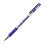 PENTEL HYBRID GEL GRIP METALLIC BLU 08