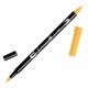 DUAL BRUSH MARKER TOMBOW CHROME YELLOW