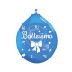 BUSTA  20 PALLONCINI 10" CM.26 BATTESIMO