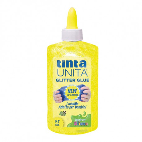 COLLA GLITTER 147ML GIALLO FLUO