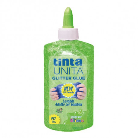 COLLA GLITTER 147ML VERDE FLUO