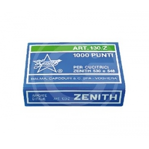 PUNTI ZENITH 130 Z SCATOLA DA 1000